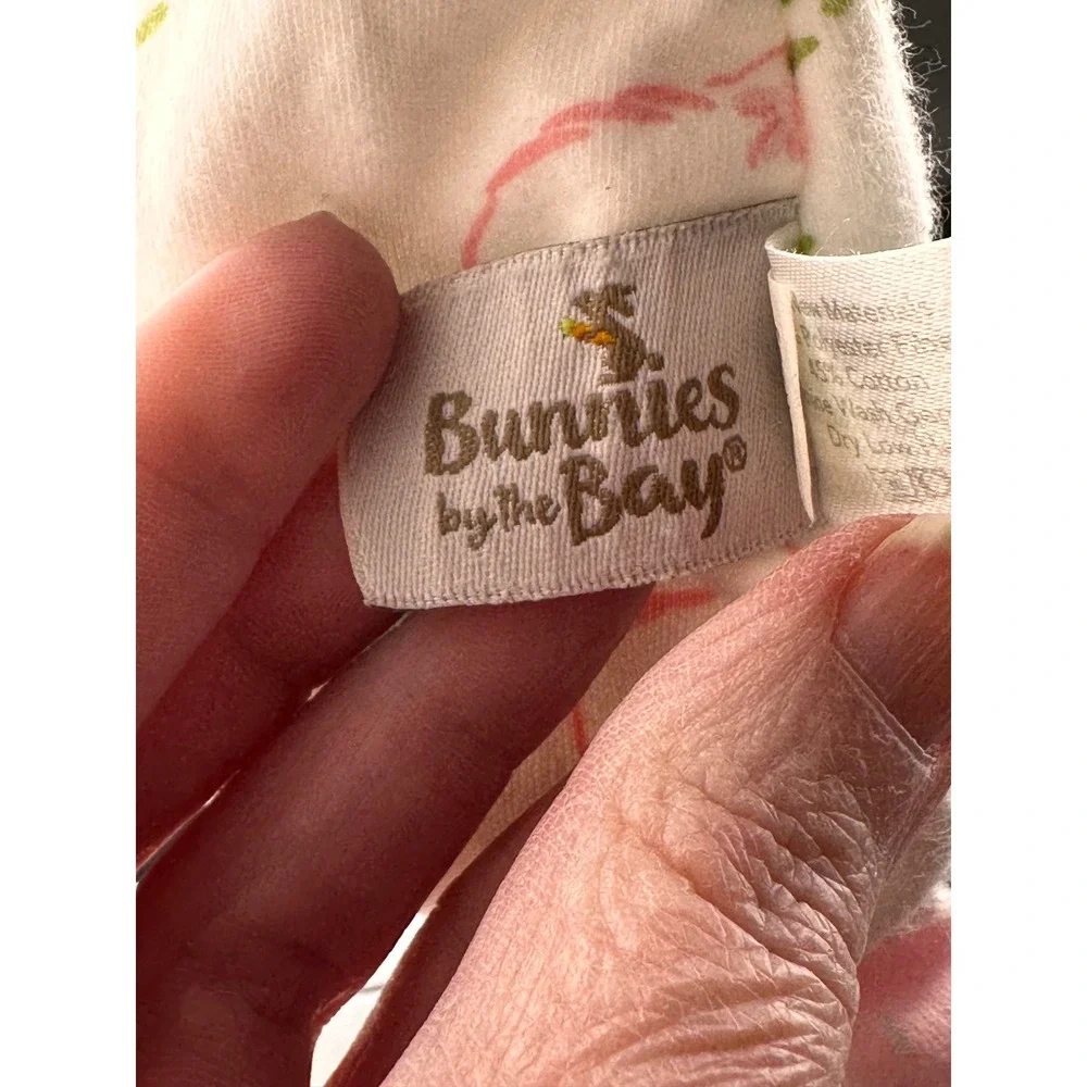 Knotted Rabbit Bunny lovey Bunnies by‎ the Bay Friendship Blossoms RARE Carrots - Picture 9 of 16